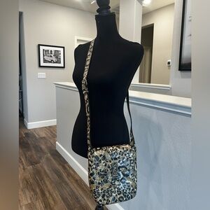 Leopard Print Crossbody Bag